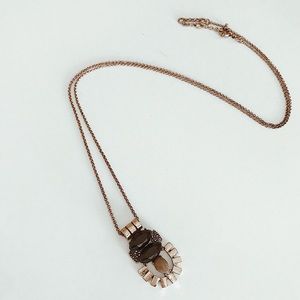Boho Medallion Layering Necklace